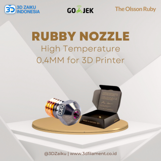 Original Olsson High Temperature 0.4MM Ruby Nozzle for 3D Printer